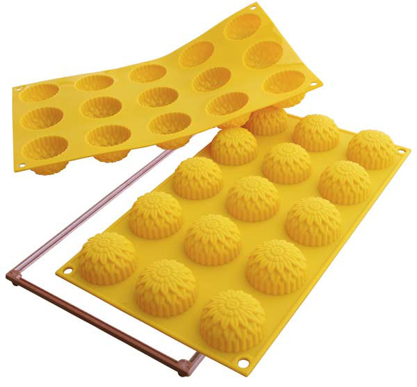 Silikónová forma na pečení SMALL DAHLIA 15