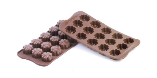 Silikomart formička na čokoládu - Čtyřlístky