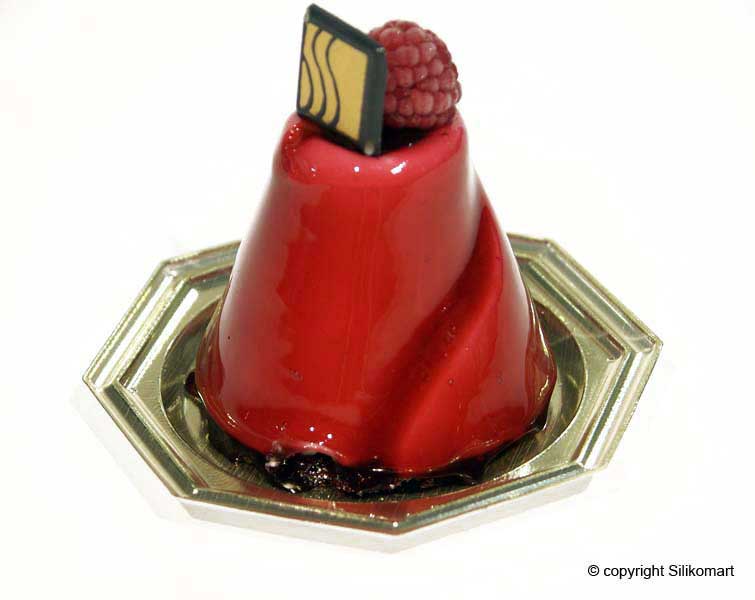 Silikonová forma na 24 ks - Mini Sopky