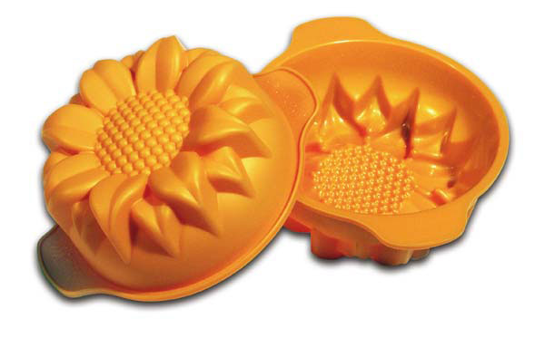 Silikonová forma Slunečnice malá 2 ks