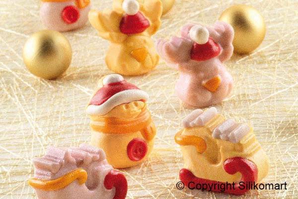 Silikomart forma na pečení 15 ks - MAGIC XMAS